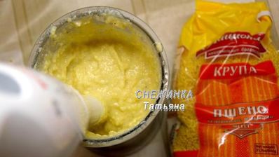 шоколадный крем из пшена