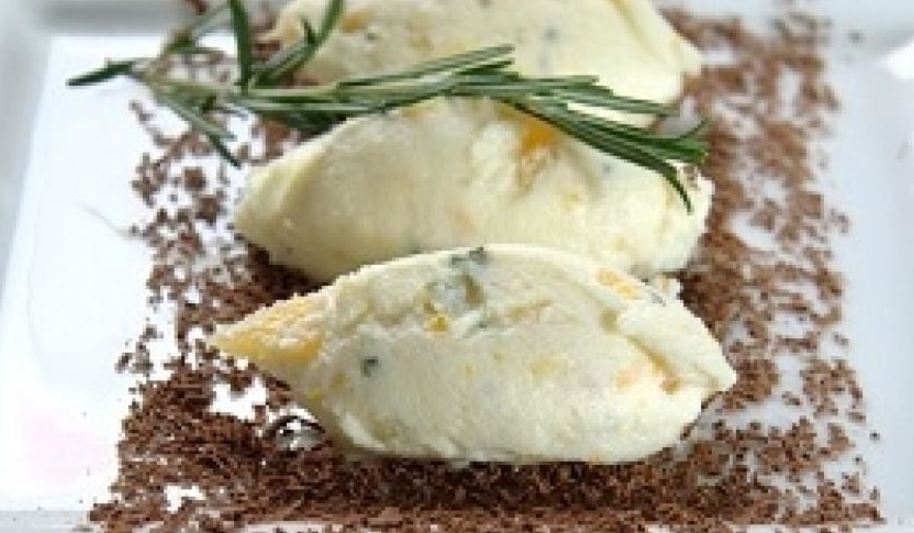 Рецепт шоколадного крема с маскарпоне и розмарином