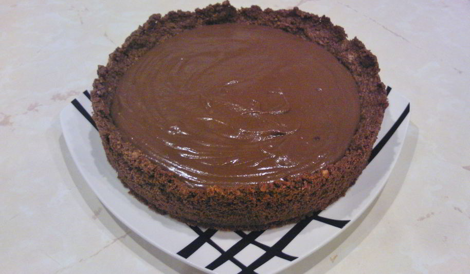 Рецепт шоколадного пая с шоколадным кремом