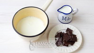 шоколадный заварной крем