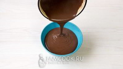шоколадный заварной крем