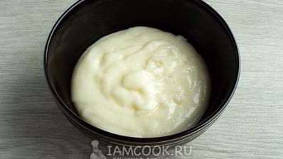 шоколадные корзинки с кремом и фруктами