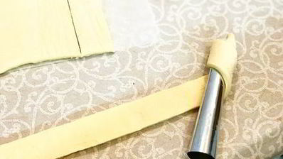 слоеные трубочки с белковым кремом