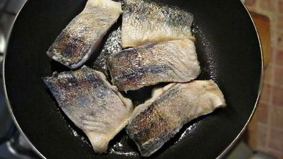 судак под кремовой шубкой