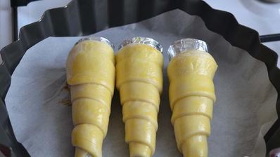 трубочки с кофейным кремом