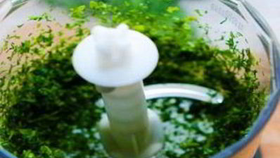 творожный крем с зеленью