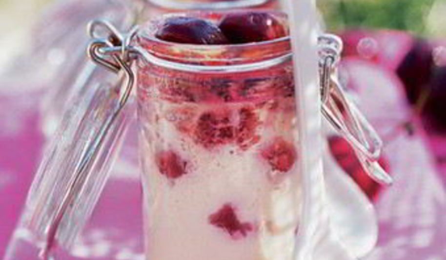 Рецепт вишневого крема с киршем