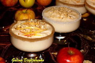 Яблочный крем по-дунайски