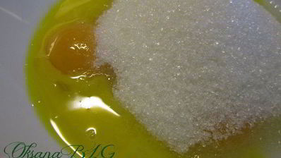 яблоки в креме