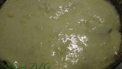 яблоки в креме