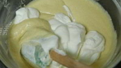 заварной крем со взбитыми сливками