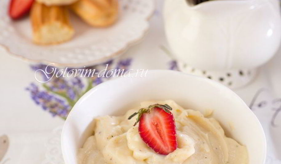Рецепт заварного крема