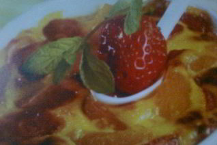 Летние фрукты гратэн