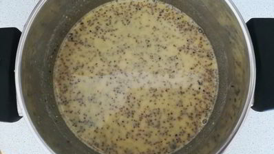 лимонный пудинг с семенами чиа