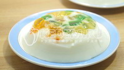 мармелад-сливочный десерт на пасху