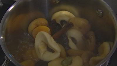 марокканский десерт из сухофруктов