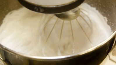 мильфей из яблок с ревенем