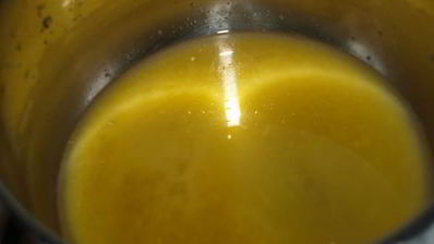 апельсиновое мороженое с апельсиновым соусом