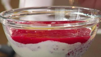 быстрый десерт из мороженого