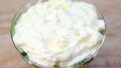 десерт из мороженого киви