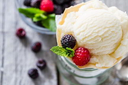 Домашний пломбир на молоке и сливках