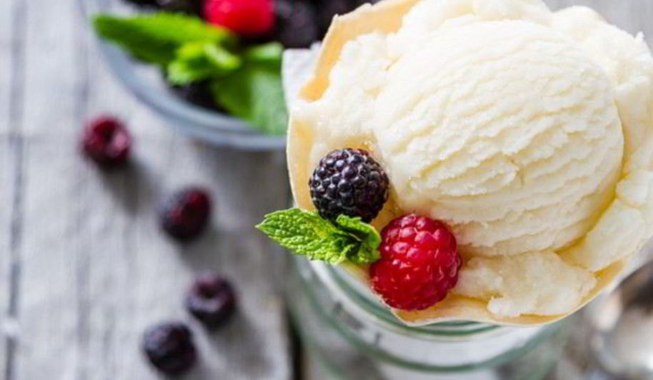 Рецепт домашнего пломбира на молоке и сливках