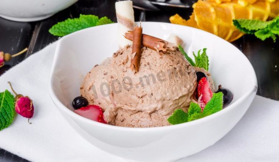 Рецепт итальянского десерта шоколадное мороженое семифредо
