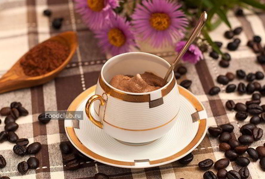 Кофейно-шоколадное диетическое мороженое