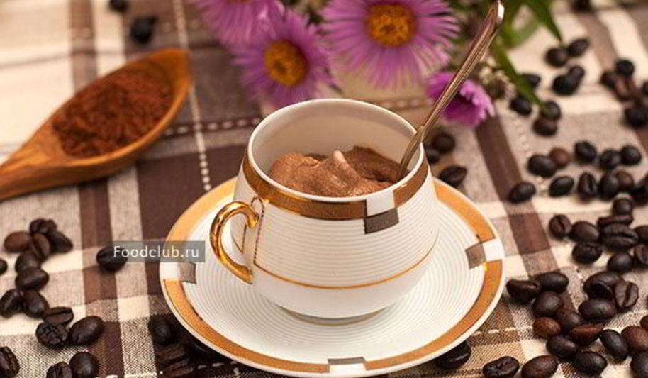 Рецепт кофейно-шоколадного диетическое мороженое