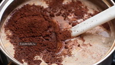 кофейно-шоколадное диетическое мороженое
