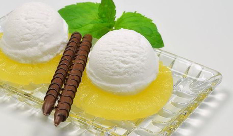 Рецепт кокосового мороженого с ананасом