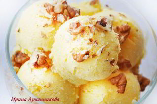 Кремовое мороженое