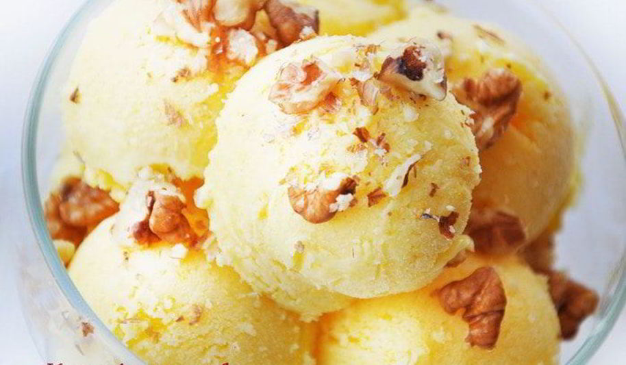 Рецепт кремового мороженого