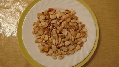 миндально-ромовое мороженое