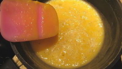 миндально-ромовое мороженое