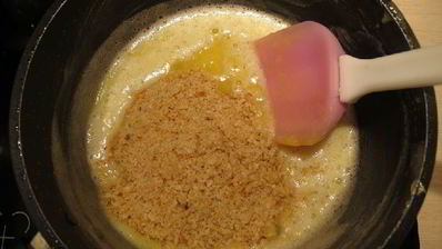 миндально-ромовое мороженое