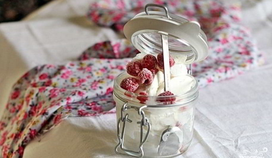 Рецепт мороженого без яиц