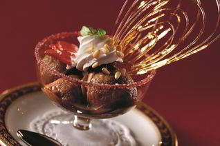 Мороженое из черного хлеба