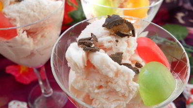 мороженое из конфет