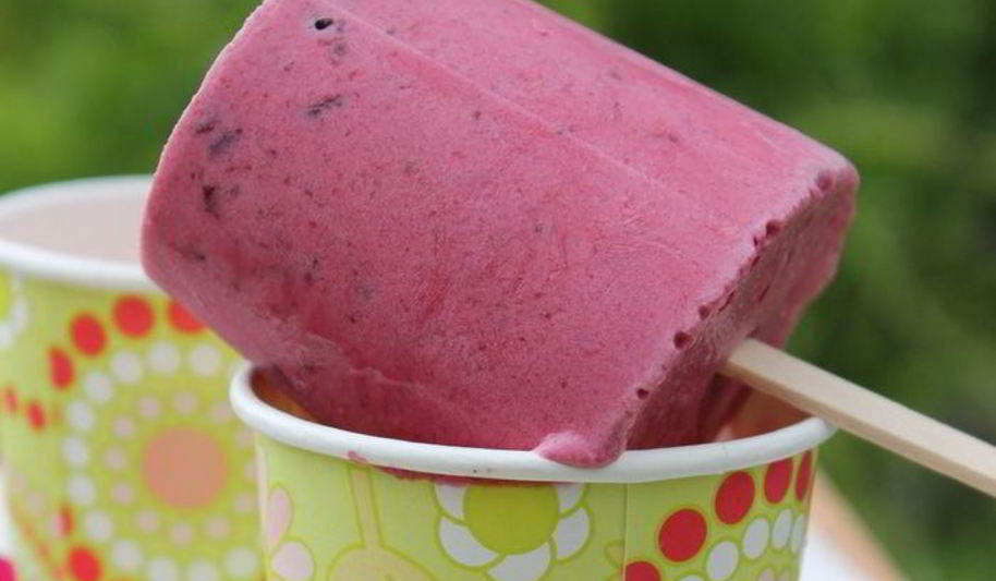 Рецепт мороженого на йогурте со смородиной