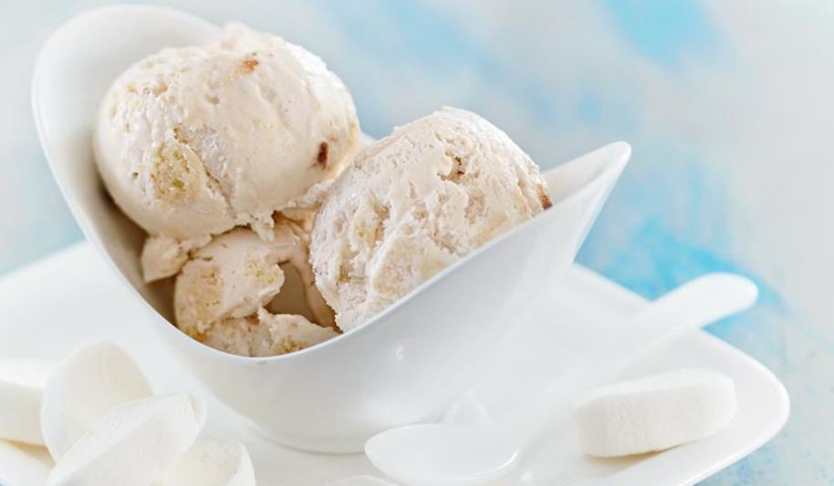 Рецепт мороженого на сгущенном молоке с маршмеллоу