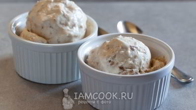 мороженое с изюмом
