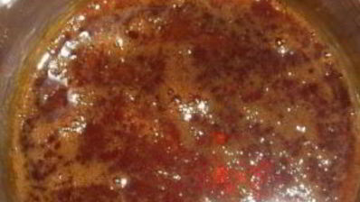 мороженое с карамелью