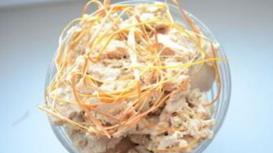 мороженое с карамелью