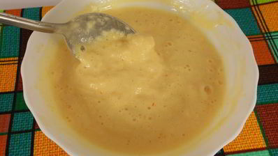 мороженое с хурмой