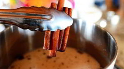 мороженое с корицей