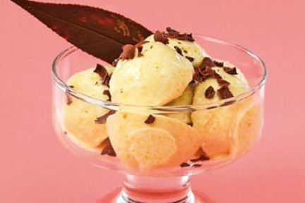 Мороженое с крыжовником и киви