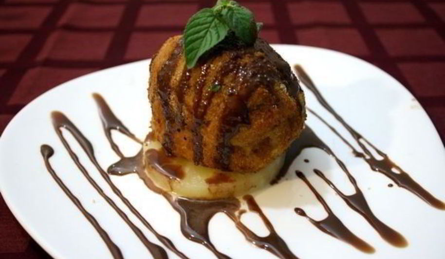 Рецепт мороженого жареного в кокосовой стружке