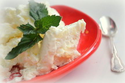 Рисовое мороженое без яиц