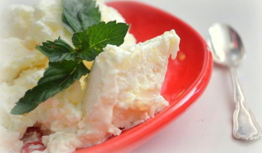 Рецепт рисового мороженого без яиц